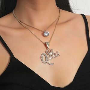 “Fix‎ my crown” dual layer chain